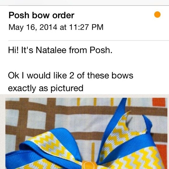 Bow order