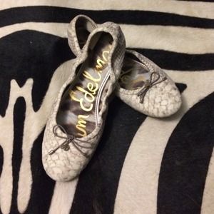 Sam Edelman Snake Skin Flats