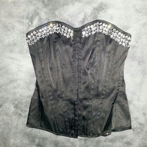 Black corset top