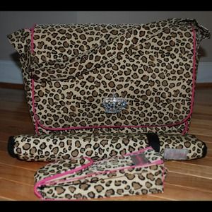 💯authentic My Vintage Baby messenger diaper bag