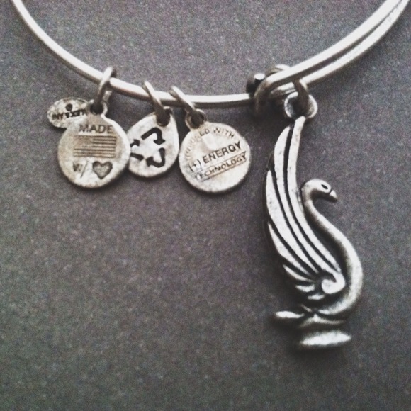 🚫SOLD🚫 Alex + Ani Swan Energy Bracelet