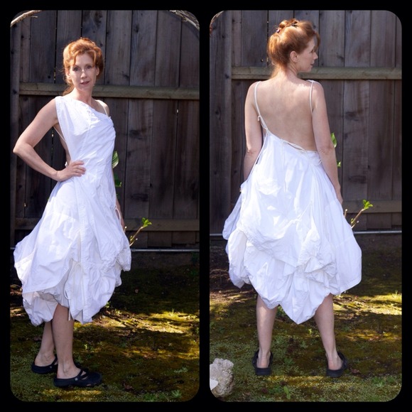 SALE All Saints Parachute Dress in Washed Black - Picture 4 of 4