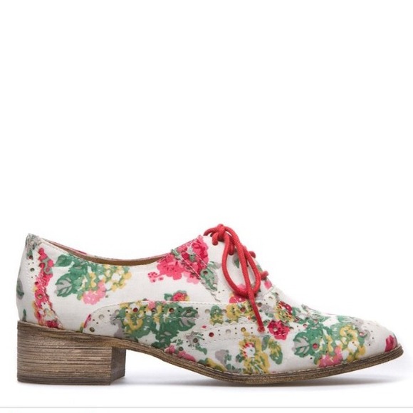 NEW MARKDOWN- Floral pattern Oxford shoes