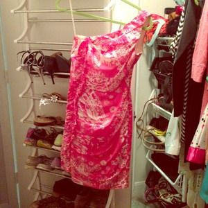 Lilly Pulitzer One Shoulder Dress