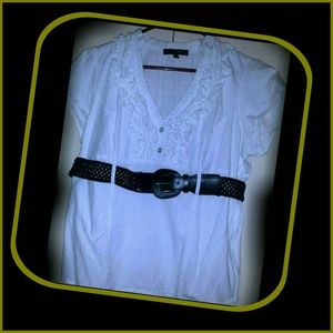 White Short sleeve shirt