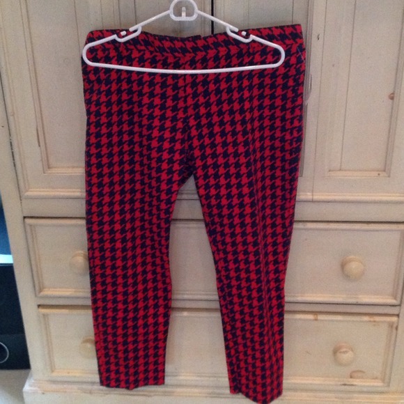 GAP herringbone slim cropped capris size 12