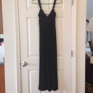 Elegant Long Black Dress
