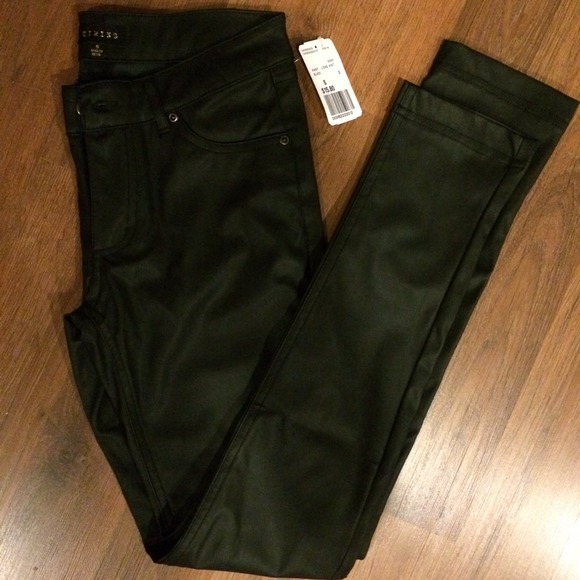 Forever 21 faux leather pants