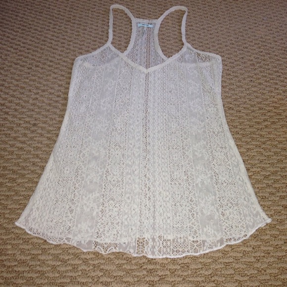 Lace tank