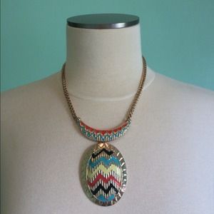 Ikat necklace 🌸🌸