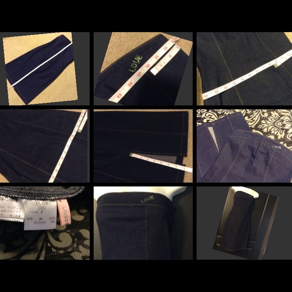 Tube Denim Dress👌👗 - Picture 4 of 4