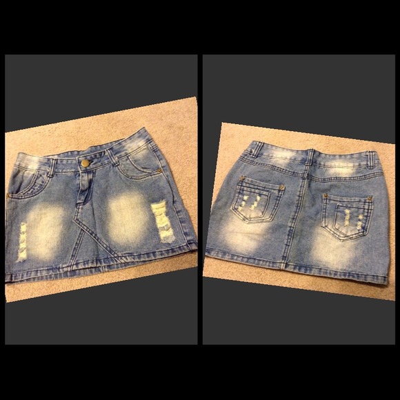 Denim Skirt👗