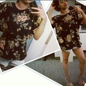 Oversized vintage top