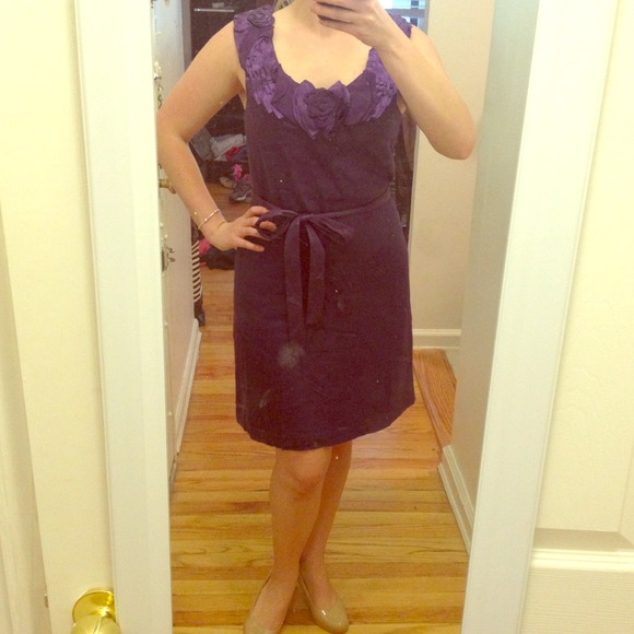 Purple Anthropologie Dress