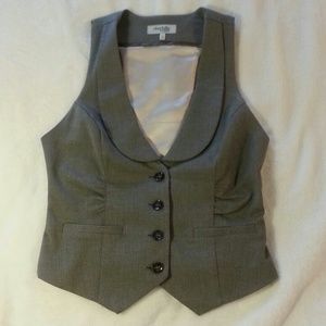 *SALE* Gray blazer vest