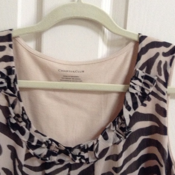 Animal print top - Picture 3 of 4
