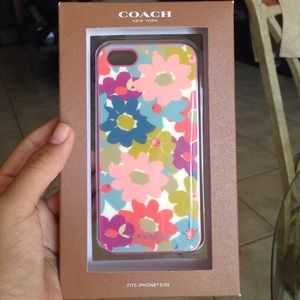 NWT Payton Floral COACH iphone 5/5s case ❤️