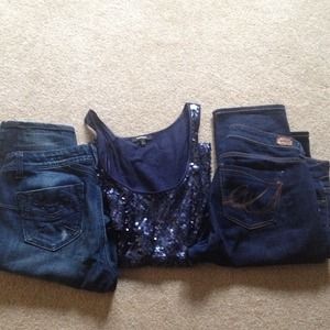 Express Jeans and Top