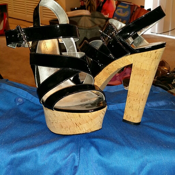 Black heels