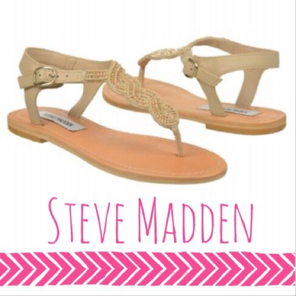 Steve Madden Shoes - Steve Madden Beaded Sandals