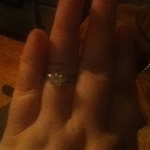 A diamond ring (costume Jewelry)