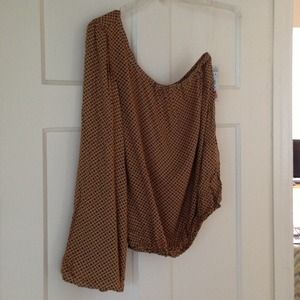 Off the shoulder Zara top