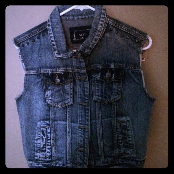 NWT rue 21 denim vest - Picture 1 of 4
