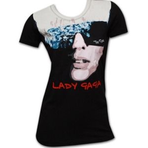 Black Lady Gaga T-Shirt