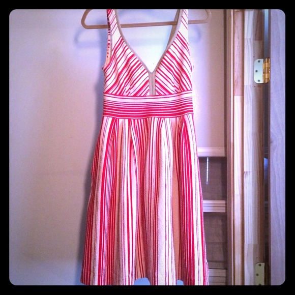 Anthropologie Poppy Stripe Dress
