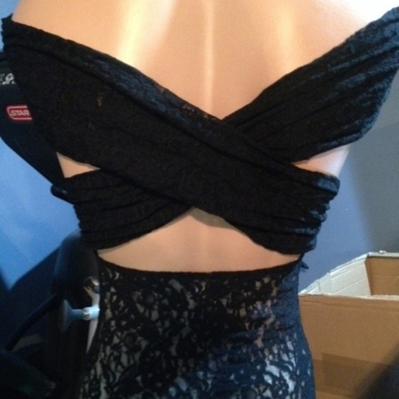 Victoria's Secret Black Lace Off Shoulder XS $128 - Picture 4 of 4
