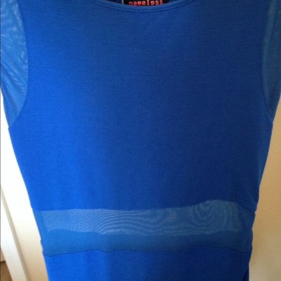 Royal blue dress - Picture 2 of 3