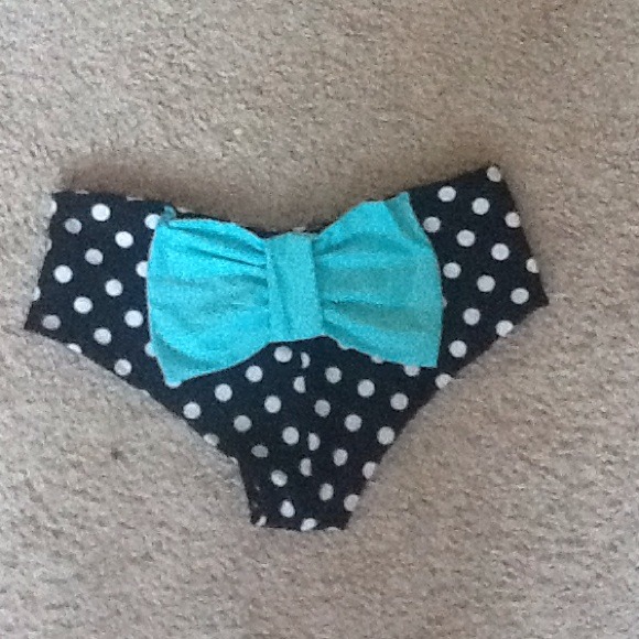 Lolli swim inspired cheeky bow bottoms