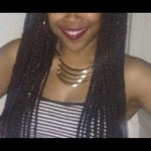 Gold colored necklace