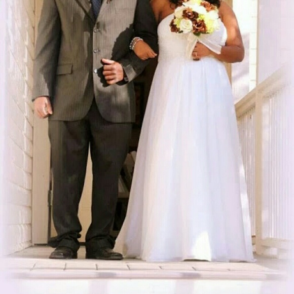David's Bridal Wedding Dress