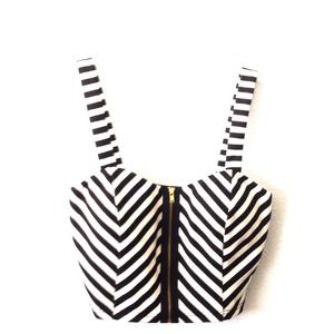 Stripe bustier