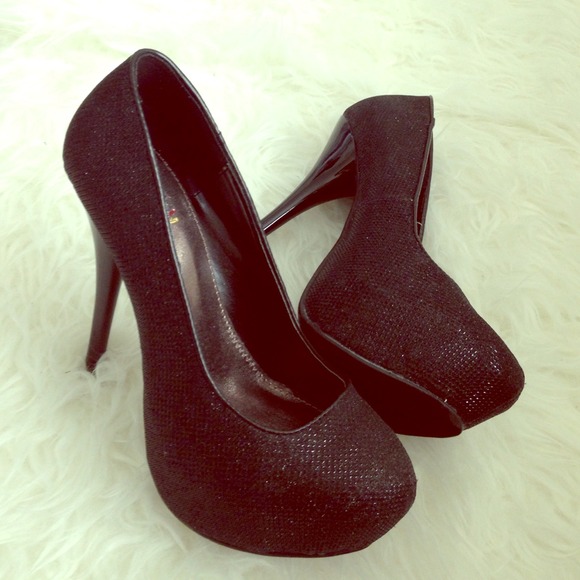 Sparkle heels