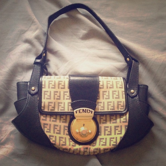 Fendi flap bag