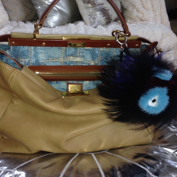 Fendi Denim Peekaboo and Lucifer the bag bug!