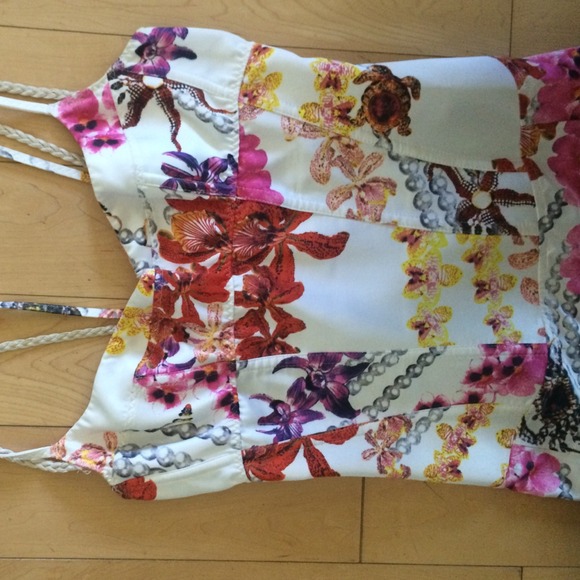 SOLD❌⭕️❌⭕️Cavalli Floral pattern dress - Picture 4 of 4