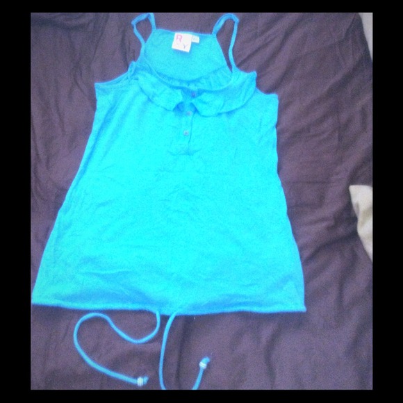 Baby blue top
