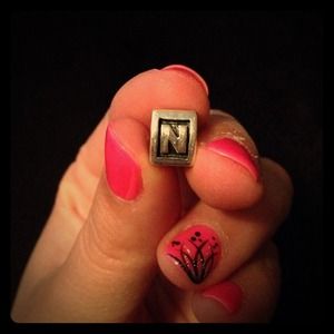 Pandora charm "N"