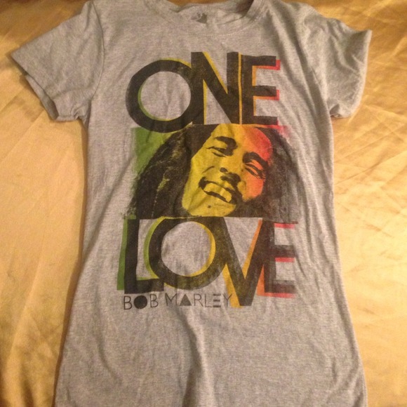 Bob Marley top, one love<3