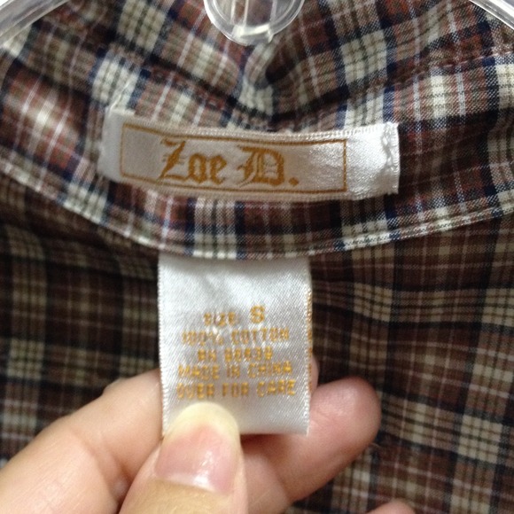 💜 Checkerd Top 💜 - Picture 2 of 4