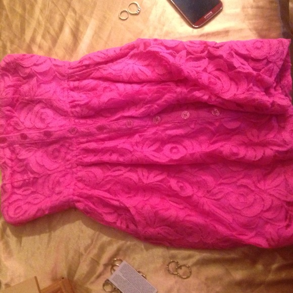 pink party dress