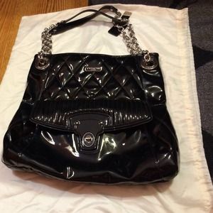 Coach Patent tote