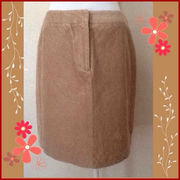 Ann Taylor Loft Corduroy Skirt