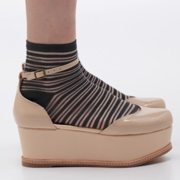 Shoes - FREE w/ $50 purchase nude jeffrey campbell dupes