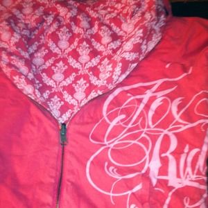 Fox racing reversible hoodie. Size M.