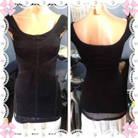 Bodycon Black Lace Bodycon Fitted Mini Dress Top 2