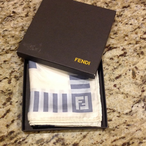 FENDI Accessories - Fendi silk scarf